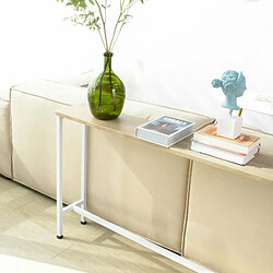 SoBuy FSB19-Z Table Console Table d'appoint Bout de canapé Table d’entrée Cadre et 4 Pieds en Fer pas cher