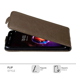 Acheter Cadorabo Coque LG X POWER 3 Etui en Marron