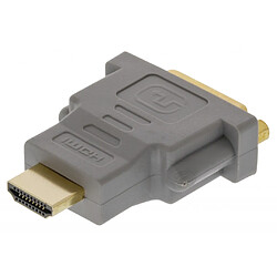 Avis Alpexe Adaptateur HDMI High Speed Connecteur HDMI - DVI-D 24 + 1 broches Femelle Gris