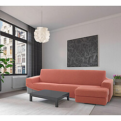 Avis Chaise longue avec bras droit court Sofaskins NIAGARA 210 - 340 cm - Corail