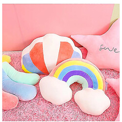 Avis Universal Poupée d'oreiller en peluche en peluche arc-en-ciel, coussin doux