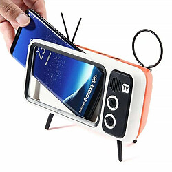 Universal 3 po IN 1 PEAKER RETRO RETRO TV MINI PORTABLE PORTABLE BLUETOTH-compatible Bass haut-parleur Téléphone du haut-parleur pas cher