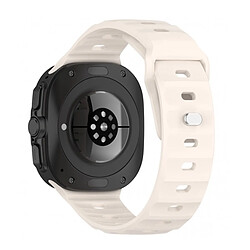 Bracelet En Silicone Lisse Phonecare Pour Samsung Galaxy Watch Ultra - 47mm - Crème