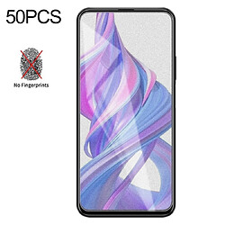 Wewoo Film de verre trempé de mat non-mat à 50 PCS pour Huawei Honor 9X / 9X Propas de conditionnement vente au détail