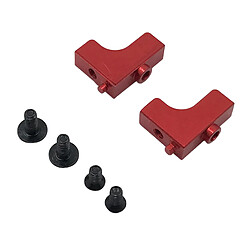 2x Servo Seat 1/12 Rc Car Parts Parts Pour Wltoys 124018 124019 Rouge