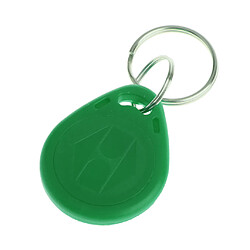 10 pcs 125khz rfid proximité carte d'identité jeton tags porte-clés système d'accès vert