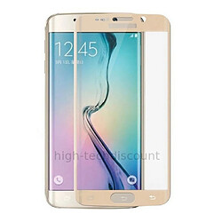 Htdmobiles Film de protection vitre verre trempé incurvé intégral pour Samsung G925F Galaxy S6 Edge - OR