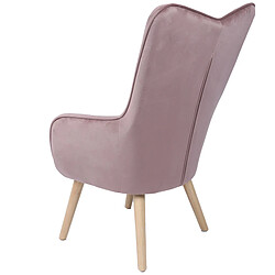 Fauteuil Alexandra House Living Rose 65 x 99 x 71 cm pas cher