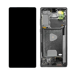 Ecran complet sur chassis compatible avec Samsung Galaxy note 20 SM-N980F - note 20 5G SM-N981B 6,7" Oled noir vitre tactile + ecran LCD - VISIODIRECT -