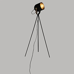 Atmosphera, Createur D'Interieur Lampadaire trépied effet projecteur - Hauteur 136 cm - Noir