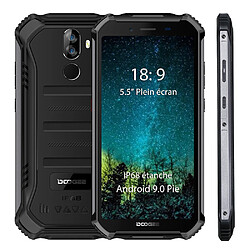 Blackview Smartphone IP68 Etanche DOOGEE S40 5.5"" Android 9.0 4650mAh Batterie 32Go Téléphone portable 4G Antichoc AntipoussiÃ¨re - Noir