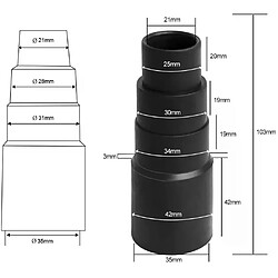 Acheter Adaptateur de tuyau universel pour aspirateur, outil électrique d'extraction de poussière (26.5mm,32.5mm,34.5mm,40.5mm), 2 pièces