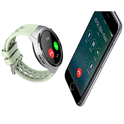 Universal Q8 Smartwatch Fréquence cardiaque ECG Surveillance Bluetooth Appelé Sport Podomètre Météo Mode Musique Bracelet Vert