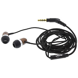 Jeu de direction InLine ""woodin-ear"" en bois véritable bois de noyer