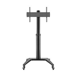 Kimex Support mobile pour écran 37''-70'' Hauteur 125-160cm, Noir