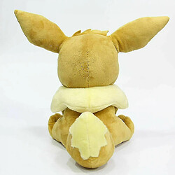 Universal Eevee en peluche douce jouet personnage en peluche animale en peluche assise assise 12 (kaki)