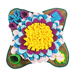 Pet Réglable Renifler Tapis, Chien Puzzle Jouet, D'enrichissement Chiot Nourriture Tapis pour Odeur Formation et Manger Lentement, le Soulagement du