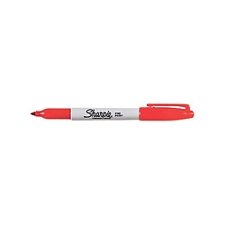 Avis Marqueur permanent Sharpie pointe fine ogive rouge sachet de 12