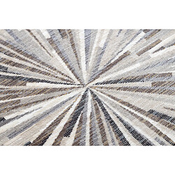 RUGSX Tapis TINE 75317A Abstraction - moderne, forme irrégulière gris foncé gris clair 195x290 cm pas cher