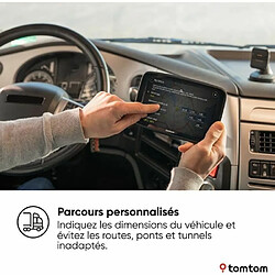 GPS poids lourd - TOM TOM - GO Expert Plus - Ecran HD 7 - Cartes monde Premium Pack pas cher