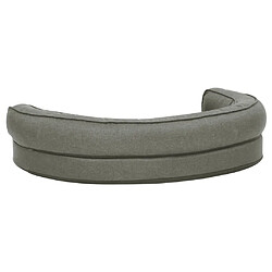 Acheter vidaXL Matelas de lit ergonomique de chien 75x53 cm Polaire Gris