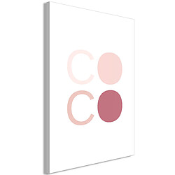 Artgeist Tableau - Pink Coco (1 Part) Vertical [60x90]