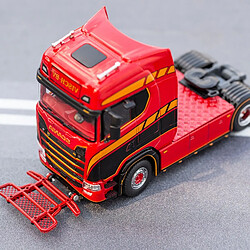 Acheter Universal 1: 64 Scalia S730 poids lourd camion tracteur moulé sous pression avec alliage modèle de voiture collection souvenirs bijoux démonstration jouets cadeaux décoration |(Rouge)