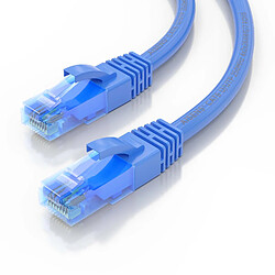 Avis Aisens Câble réseau Cordon de brassage RJ45 Cat.6 UTP AWG26 CCA - 2,0 m - Couleur bleue