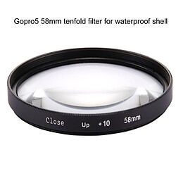 Acheter Wewoo Filtre pour GoPro HERO5 58mm 2 en 1 10X Close-Up Lens Filter