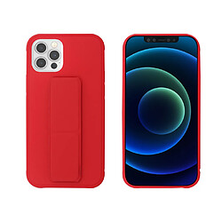 Avis My Way Myway Coque pour iPhone 12/12 Pro avec fonction stand Rouge