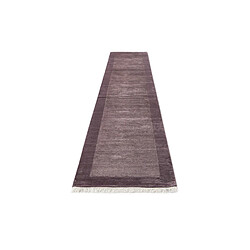 Avis Vidal Tapis de couloir en laine 399x79 Violet Darya