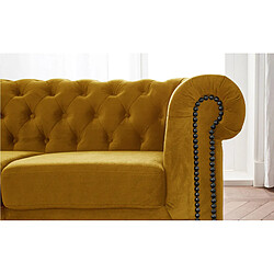 Avis Lisa Design William - canapé Chesterfield d'angle gauche - 4 places - en velours