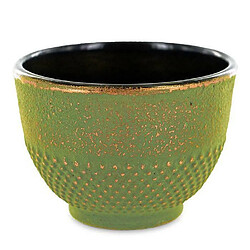 Aromandise Tasse en fonte vert et bronze - 0,15 L