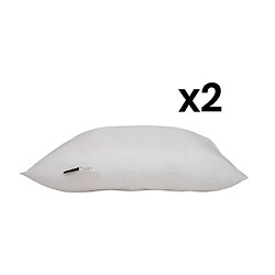 Vente-Unique Lot de 2 oreillers mousse 700g/m² JEAN LOUIS SHERRER 60 x 60 cm - Polyester - MORPHEE