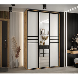 Abiks Meble Armoire Davos 11 À Portes Coulissantes 235,2/150/45 3 Portes