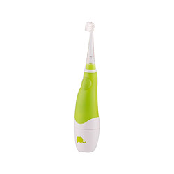 Universal SG 902 Vert/Jaune Enfant Bébé Brosse à Dents Électrique Vibrateur Intelligent Avec Lumière LED et Rappel Intelligent Bébé | Brosse à Dents Électrique | Brosse À Dents Electrique Vibrateur à Brosse À Dents Electrique