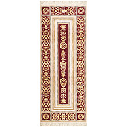 Vidal Tapis de couloir en laine 201x79 beige Darya