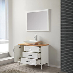 Acheter Wilsa Ensemble de salle de bain blanc 100 cm