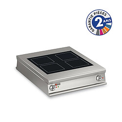 Plaque de Cuisson électrique - Plaque lisse - 4 x 16 kW - Baron