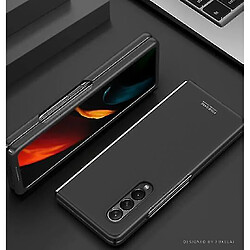 Universal Samsung Galaxy Z Fold 3 Case de pliage 5G / Multicolor Matte Couple Téléphone Case