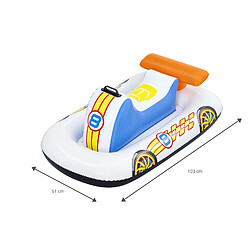 Voiture Gonflable Sportive pour Enfants Bestway 103x61x38,5 cm à partir de 3 Ans