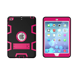 Acheter Coque en plastique béquille armor defender noir rose pour votre Apple iPad mini 3,iPad Mini,iPad Mini 2