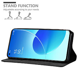 Cadorabo Coque Oppo Reno6 5G Etui en Noir