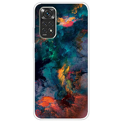 Coque en TPU anti-rayures, IMD, antichoc Rose nuages pour votre Xiaomi Redmi Note 11 Pro 5G (Qualcomm)/Redmi Note 11 Pro 4G (MediaTek)