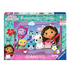 Ravensburger Puzzle de Sol Géant 125 pièces La Maison de Poupée de Gabby Multicolore pas cher