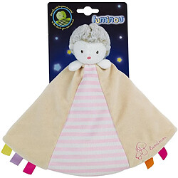 Jemini LUMINOU Doudou hérisson rose de 25 cm