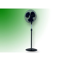 vortice ventilateur oscillant sur colonne noir gordon c40/16 60621