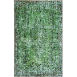 Vidal Tapis de laine 305x193 vert Ultra Vintage