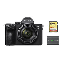 SONY A7 III KIT SEL 28-70MM F3.5-5.6 OSS + 64GB SD card + SONY NP-FZ100 Battery