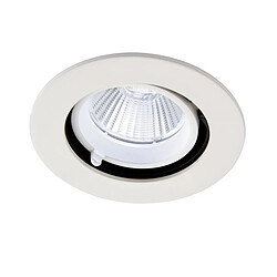 Avis Saxby Downlight Encastrable Rond 10,5W CCT 10,5W Peinture Blanc Mat